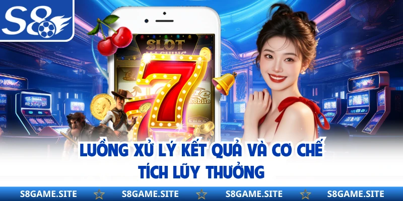 Luồng xử lý kết quả và cơ chế tích lũy thưởng
